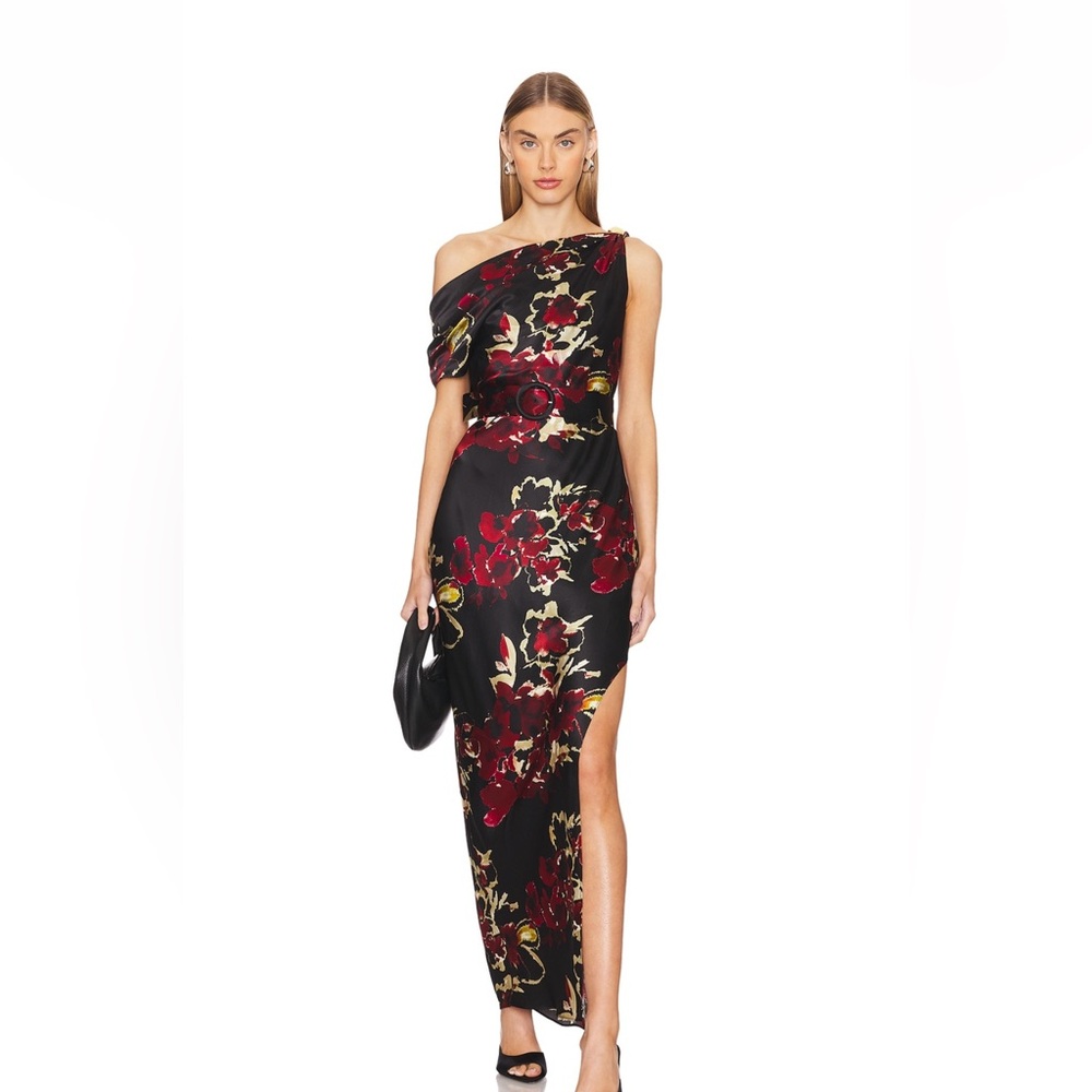 Halle Off the Shoulder Floral dress US size6 by Nicholas the Label